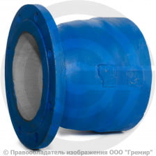 Патрубок фланец-раструб ПФР Ду-100 ВЧШГ с ЦПП цинк+AL ГОСТ ISO 2531-2012