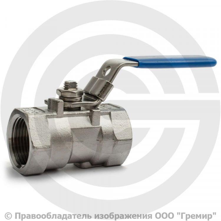 Кран нержавеющий AISI 316 (CF8M) Ду-25 (1\") Ру-63 ВР (ВН) муфтовый ...