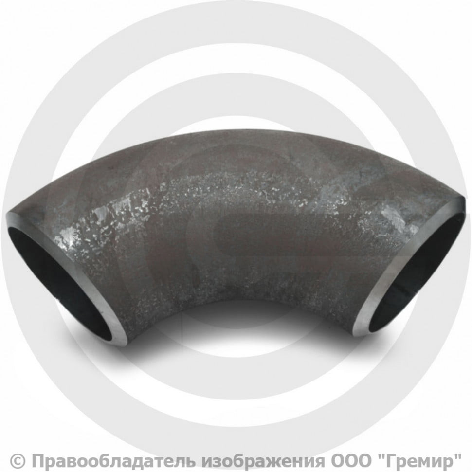 Отвод П90 426х7 (Ду-400) 09Г2С 90 градусов ГОСТ 17375 | GREMIR