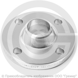 Фланец воротниковый нержавеющий 25-40-11-1-B-10х17н13м2т-IV ГОСТ 33259-15