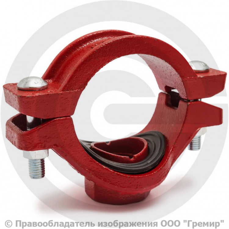 Отвод (седелка) резьбовой грувлок Ду 50-40 (Дн 60-1 1/2\") Ру-20 XGQT04 ...