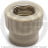 Муфта PP-R комбинированная серая ВР (ВН) Дн 50-1 1/2&quot; Wavin Ekoplastik