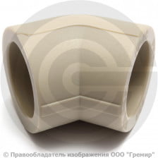 Угольник PP-R серый внутренняя пайка Дн 110 45гр VALFEX