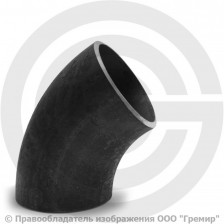 Отвод П60 48,3х2,6 (Ду-40) стальной (Ст.20) 60 градусов исп.1 ГОСТ 17375