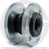 Гибкая вставка резиновая фланцевая Ду-32 Ру-10/16 EPDM Tecofi DI7240N