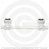 Угольник двойной PP-R комбинированный ВР (ВН) Дн 25-1/2&quot; с креплением Pro Aqua