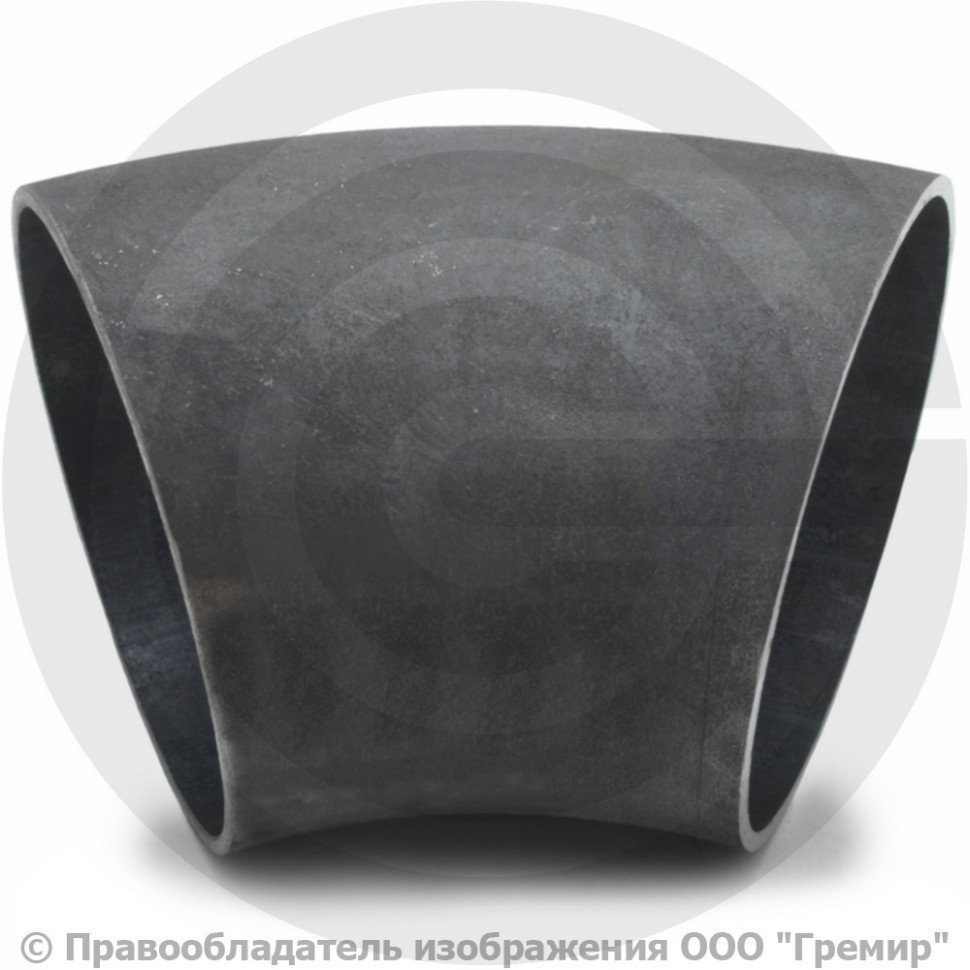 Отвод П45 139,7х6,3 (Ду-125) стальной (Ст.20) 45 градусов исп.1 ГОСТ ...