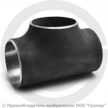 Тройник 76х6 (Ду-65) стальной (Ст.20) равнопроходной Китай