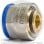 Евроконус латунный для PE-X труб обжим Дн 16-2,2-3/4" накидная гайка RAUTITAN flex Rehau