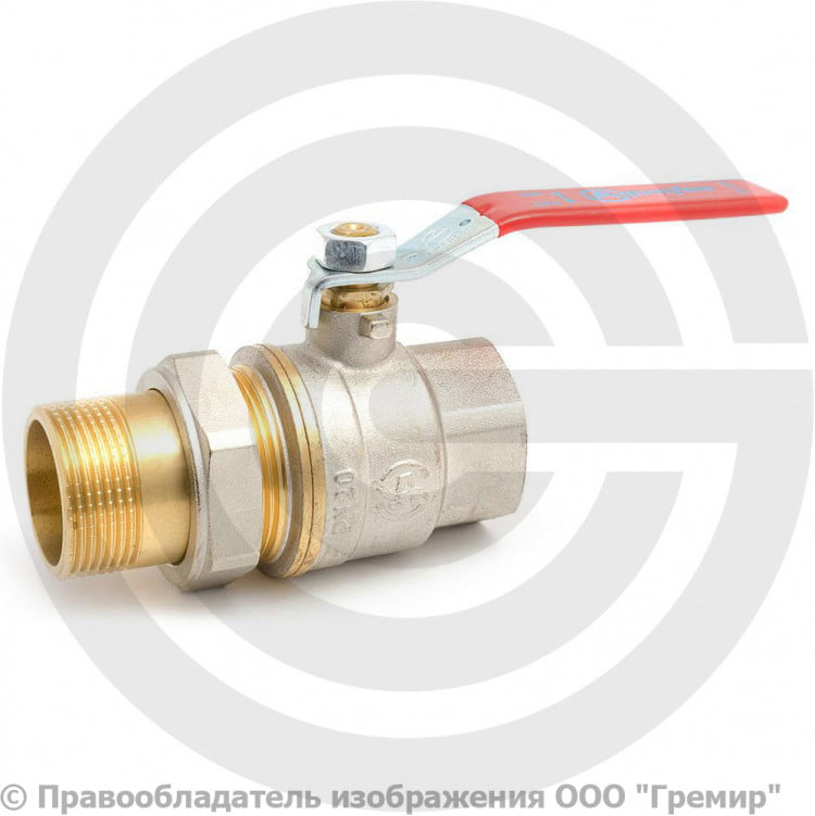 Кран шаровый Aquasfera Euro 1006 Ду-32 (1 1/4\") Ру-20 ВР-\"Американка ...