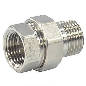 Американка латунная Ду-40 (1 1/2") прямая ВР-НР (ВН-НАР) SantechSystems ...
