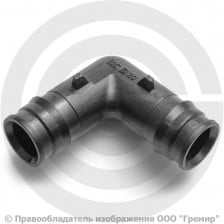 Угольник PPSU для PE-X труб Дн 25 РОС