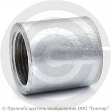 Муфта стальная оцинкованная Ду-100 (4")