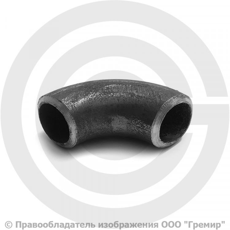 Отвод П90 21,3х2 (Ду-15) стальной (Ст.20) 90 градусов исп.1 ГОСТ 17375 ...