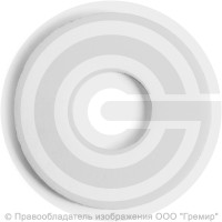 Прокладка фторопластовая Ф-4 блистер 4 шт. Ду-15 (1/2") 19х10мм h=2мм Симтек