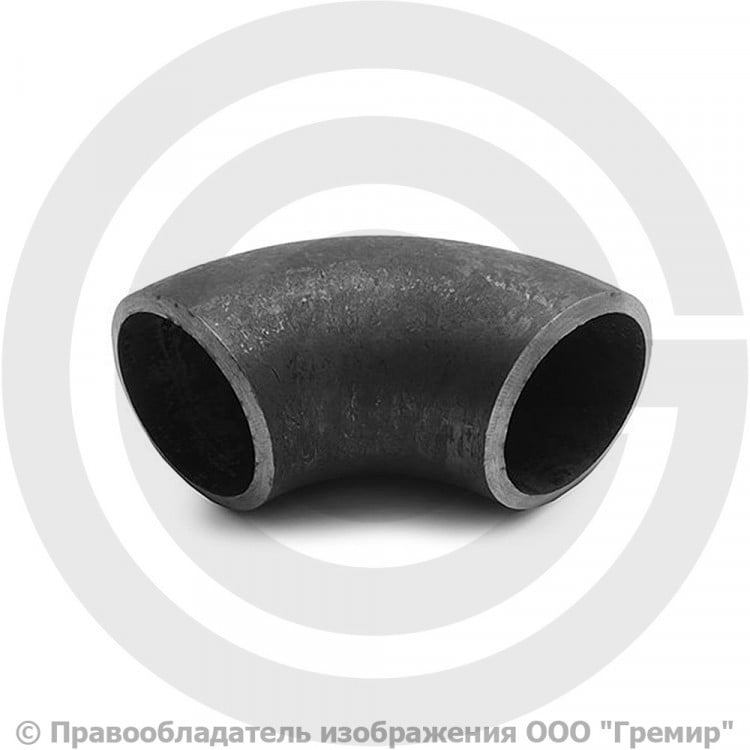 Отвод П90 33,7х2,3 (Ду-25) стальной (Ст.20) 90 градусов исп.1 ГОСТ ...