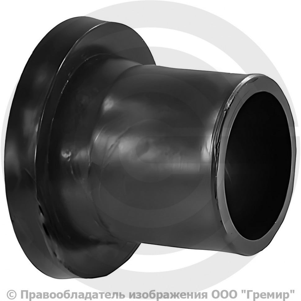 Втулка ПЭ100 спигот SDR17 Дн 200 (D1 232мм) Ру-10 удлиненная под фланец ...