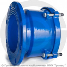 Патрубок фланец-раструб компенсационный ПФРк Ду-250 (L=264 - 288)