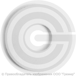 Прокладка фланцевая фторопластовая (Ф-4/PTFE) Ду-15 (50х20х2) 2 мм ГОСТ 15180-86