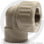 Угольник PP-R комбинированный серый НР (НАР) Дн 20-1/2" VALFEX