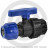 Компрессионный кран ПНД Дн 25-3/4&quot; Ру-16 ВР (ВН) RTP (РосТурПласт)