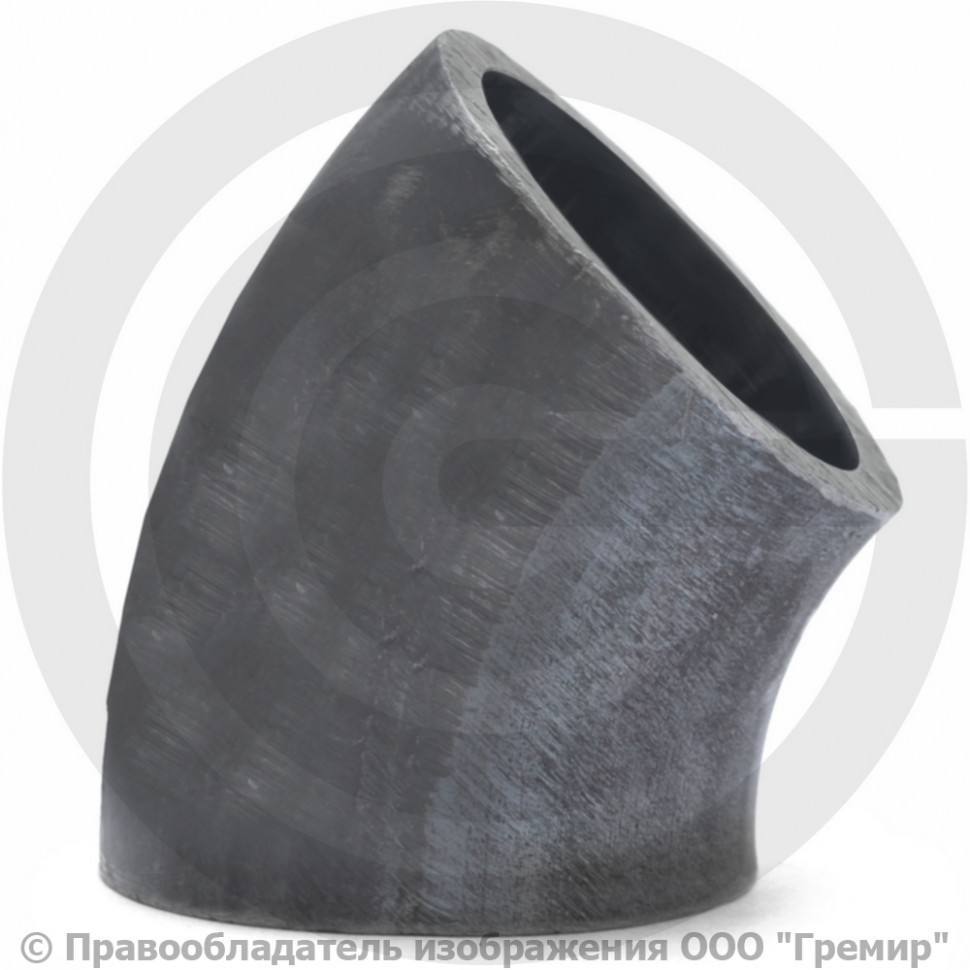 Отвод П45 26,9х2,6 (Ду-20) стальной (Ст.20) 45 градусов исп.1 ГОСТ ...