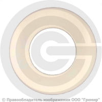 Прокладка фланцевая фторопластовая (Ф-4/PTFE) Ду-40 (91х45х2) 2 мм ГОСТ 15180-86