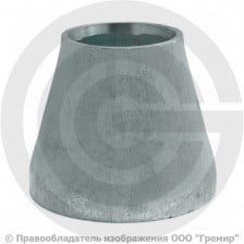 Переход 89х8-45х5 (Ду 80-40) оцинкованный концентрический ГОСТ 17378