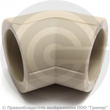 Угольник PP-R серый Дн 16 45гр Wavin Ekoplastik