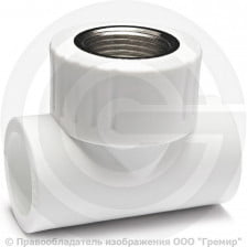 Тройник PP-R комбинированный белый ВР (ВН) Дн 32-3/4" RTP (РосТурПласт)