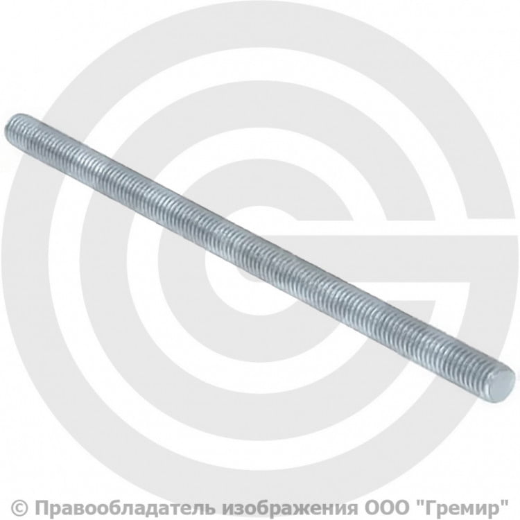 Шпилька оцинкованная DIN 975 М14х1000 купить в Москве - цены в Гремир