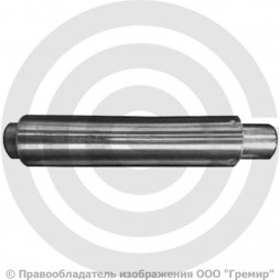 Компенсатор сильфонный осевой однослойный с кожухом с внутренним экраном Ду-32 Ру-16 L=285мм под приварку патрубки сталь КСО-Д СМК