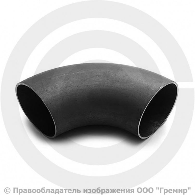 Отвод П90 108х4,5 (Ду-100) 09Г2С 90 градусов ГОСТ 17375 | Гремир