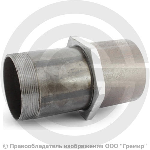 Сгон в сборе со стальной муфтой и контргайкой Ду 65 (2 1/2\") со склада ...