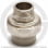 Муфта PP-R комбинированная разъемная серая НР (НАР) Дн 20-3/4" Pro Aqua