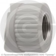 Седло вварное PP-R серое ВР (ВН) Дн 75-3/4" Wavin Ekoplastik