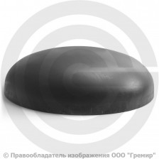 Заглушка П 406,4х12,5 (Ду-400) стальная (Ст.20) эллиптическая ГОСТ 17379