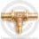 Тройник бронзовый для PE-X труб Дн 20-20-20 RAUTITAN PLATINUM RX Rehau