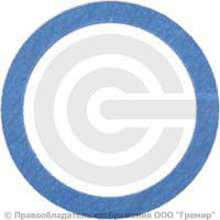 Прокладка фланцевая ПМБ Ду-300 Ру-16 (382х318х2) 2 мм ГОСТ 15180-86
