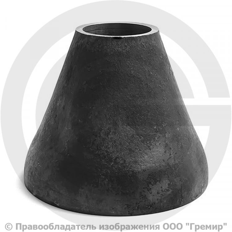 Переход ПК 108х6-57х5 (Ду 100-50) стальной (Ст.20) концентрический ГОСТ ...