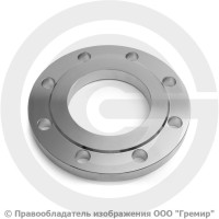 Фланец плоский нержавеющий без зеркала AISI 304 (CF8) 1-150-10/16 DIN 2576