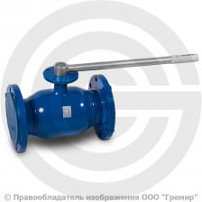 Кран стальной фланцевый ISO Ду-100 Ру-16 L=350мм полнопроходной Temper КШ.Ц.Ф. П/П