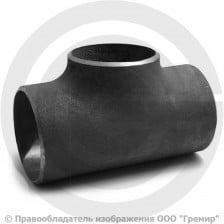 Тройник П 108х9-89х8 (Ду 100-80) стальной (Ст.20) переходной ГОСТ 17376