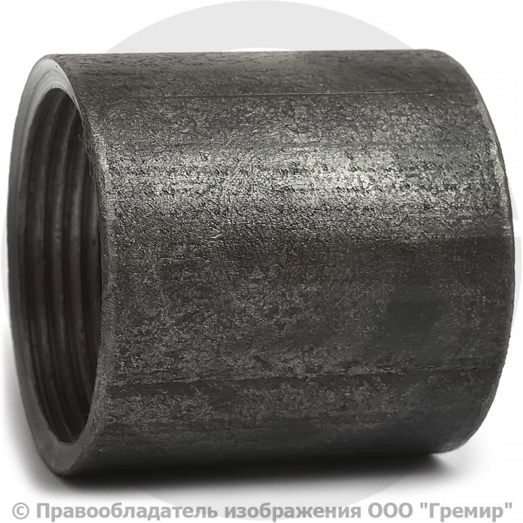 Муфта стальная Ду-50 (2") ВР (ВН) с фаской КАЗ купить в Москве - цены в ...
