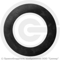 Прокладка фланцевая резиновая ТМКЩ Ду-100 Ру 25-40 исп. А ГОСТ 15180-86