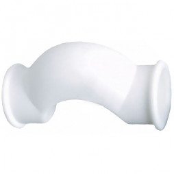 Скоба PP-R белая внутренняя пайка Дн 25 обводная с муфтами Китай Скоба PP-R белая внутренняя пайка Дн 25 обводная с муфтами Китай