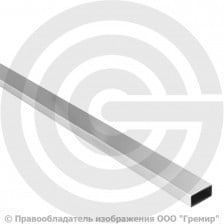 Труба 40х20х1,5 нержавеющая AISI 304 профильная зеркальная (полированная) EN 10219-2