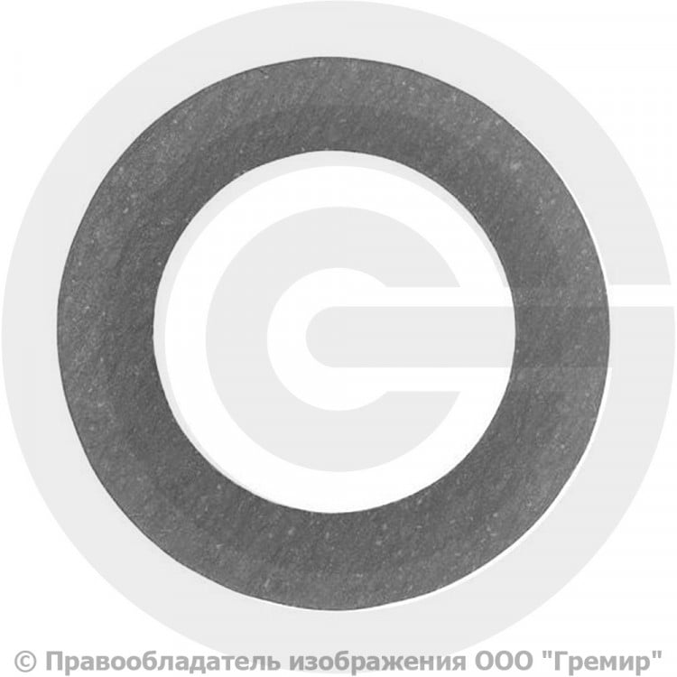 Прокладка фланцевая паронитовая ПОН-Б Ду-100 Ру 10-16 исп. А ГОСТ 15180 ...