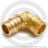 Угольник латунный для PE-X труб Дн 20-3/4&quot; НР (НАР) GX127 Giacomini