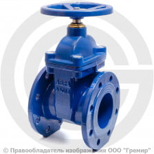 Задвижка чугунная фланцевая Ду-250 Ру-16 (Т<120°С) A40-16 F4 ABRA